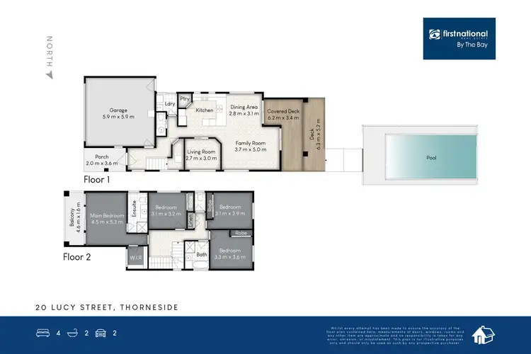 Floorplan of Homely house listing, 20 Lucy Street, Thorneside QLD 4158