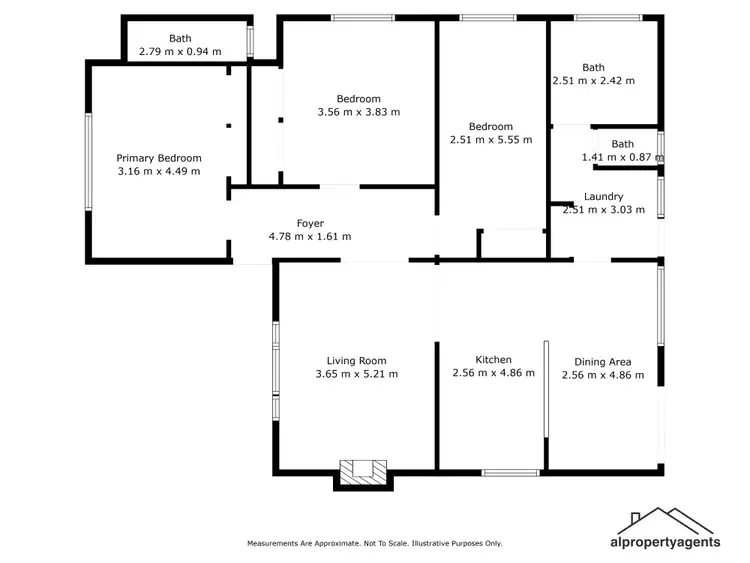 Floorplan of Homely house listing, 56 Ellerman Street, Dimboola VIC 3414