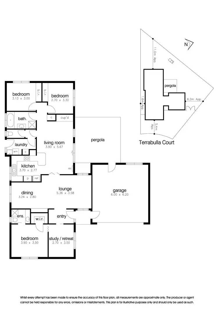 Floorplan of Homely house listing, 4 Terrabulla Court, Werribee VIC 3030