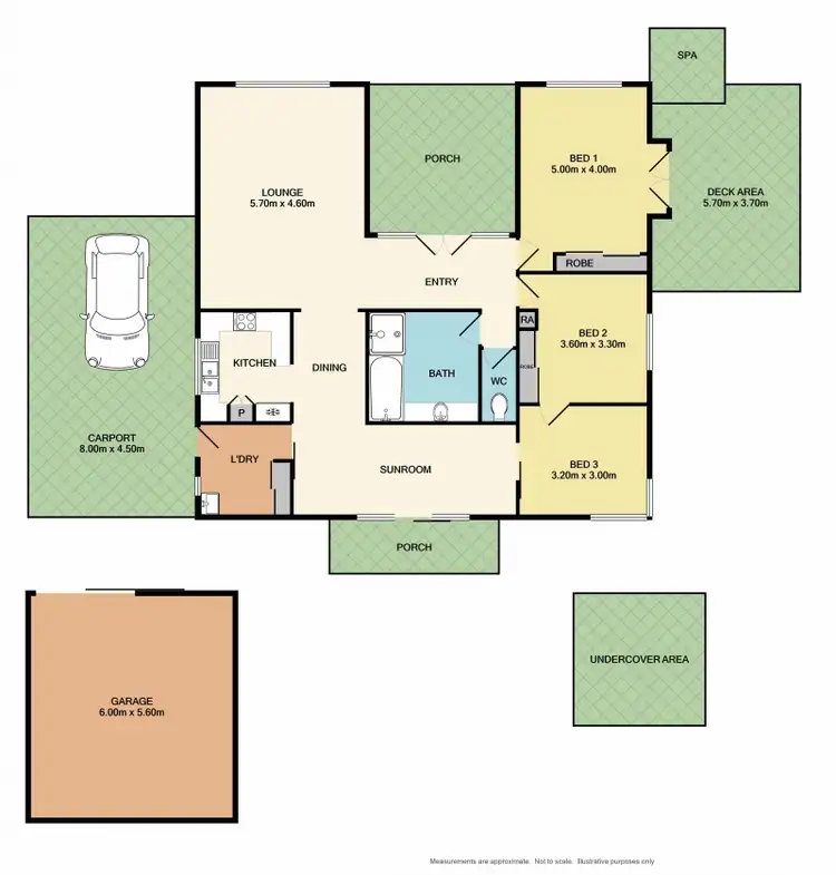 Floorplan of Homely house listing, 14 McGill Street, Benalla VIC 3672