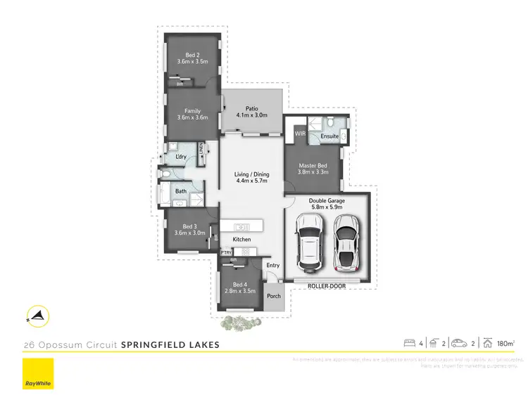 Floorplan of Homely house listing, 26 Opossum Circuit, Springfield Lakes QLD 4300
