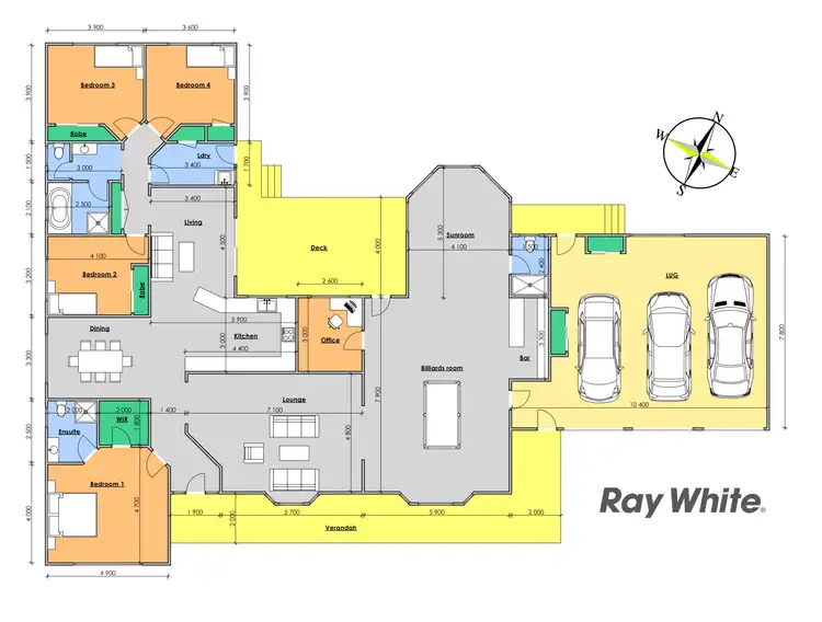 Floorplan of Homely rural property listing, 57 Potoroo Drive, Taree NSW 2430