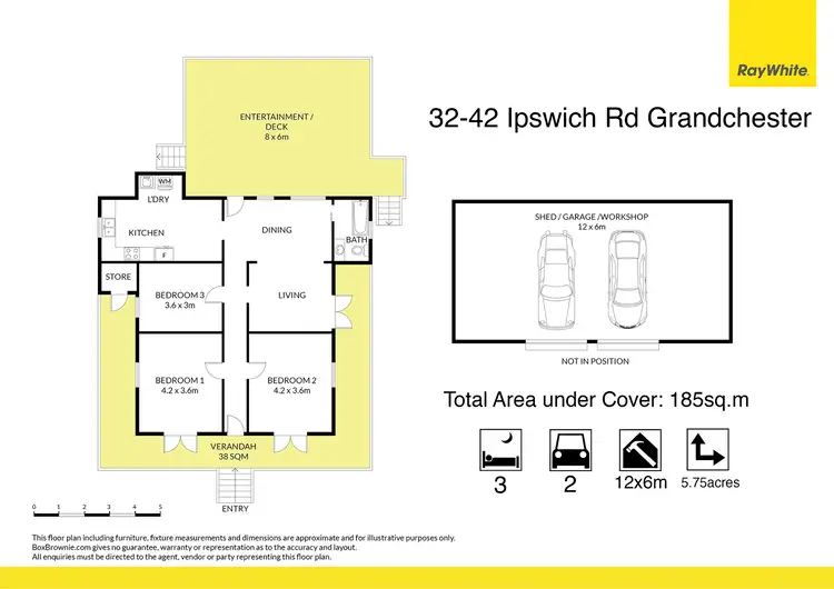 Floorplan of Homely house listing, 32-42 Ipswich Road, Grandchester QLD 4340
