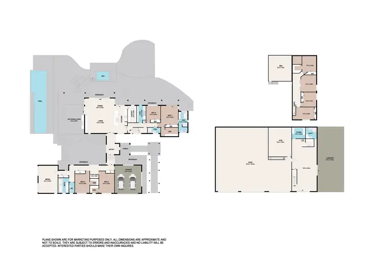 Floorplan of Homely rural property listing, 127 Charcoal Road, South Maroota NSW 2756