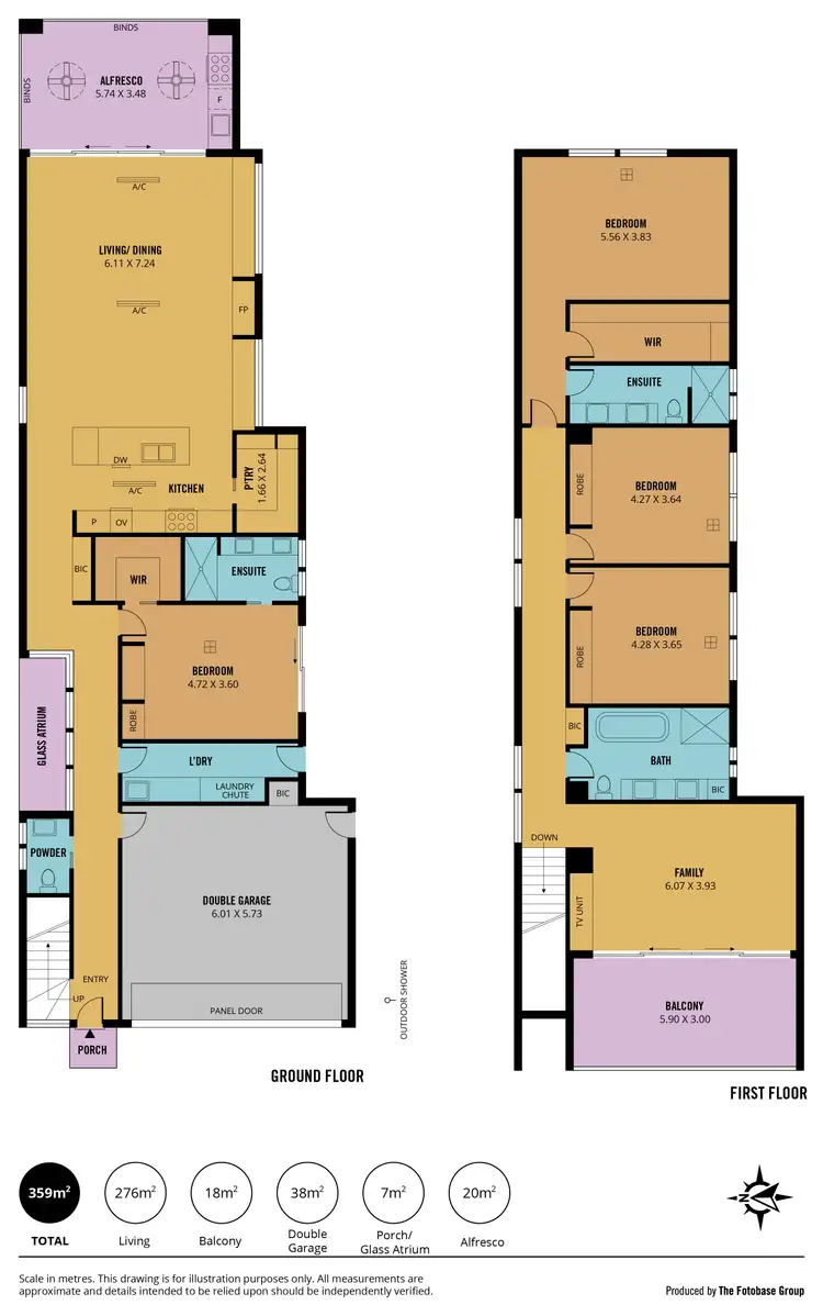 Floorplan of Homely house listing, 97A Military Road, Tennyson SA 5022