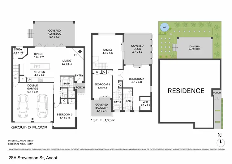 Floorplan of Homely house listing, 28A Stevenson Street, Ascot QLD 4007