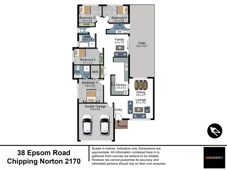 Floorplan of Homely house listing, 38 Epsom Road, Chipping Norton NSW 2170