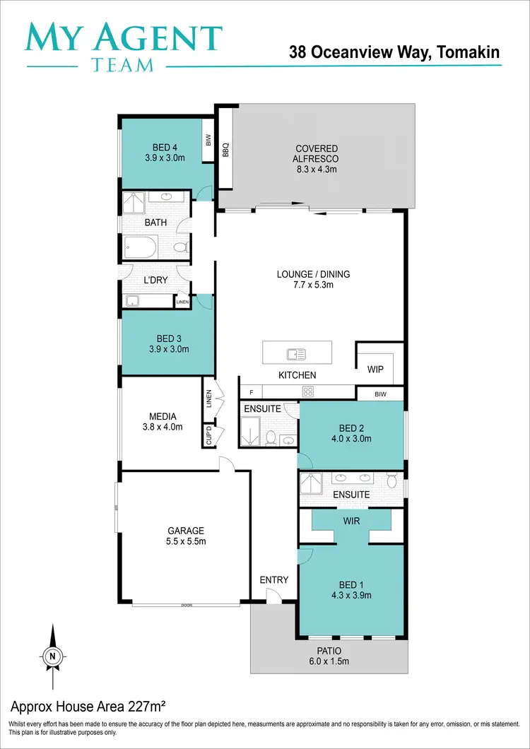 Floorplan of Homely house listing, 38 Oceanview Way, Tomakin NSW 2537