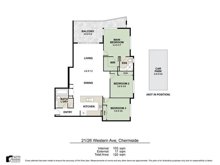 Floorplan of Homely unit listing, 21/26 Western Avenue, Chermside QLD 4032