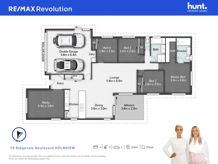 Floorplan of Homely house listing, 59 Ridgevale Boulevard, Holmview QLD 4207