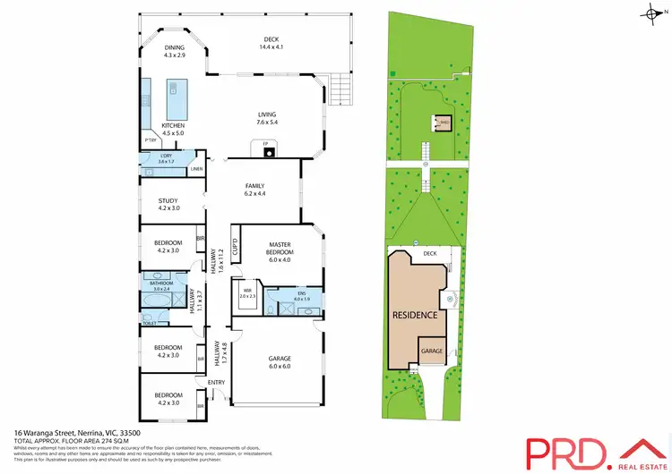Floorplan of Homely house listing, 16 Waranga Street, Nerrina VIC 3350