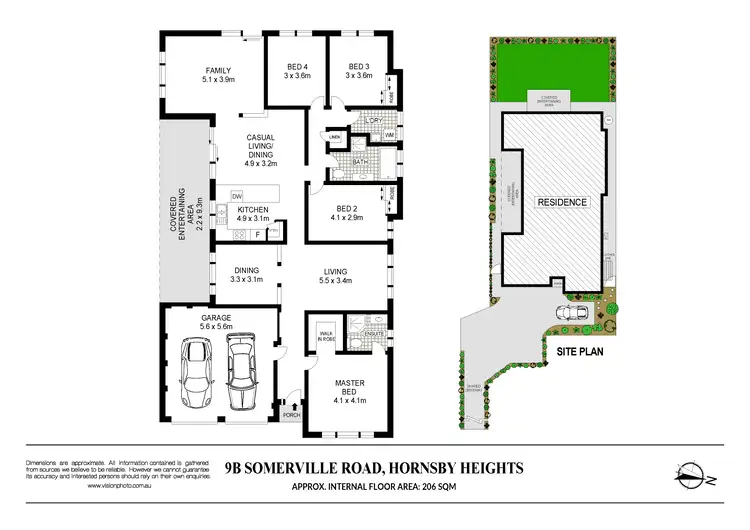 Floorplan of Homely house listing, 9b Somerville Road, Hornsby Heights NSW 2077
