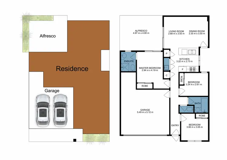 Floorplan of Homely unit listing, 9/18 Gowrie Approach, Canning Vale WA 6155