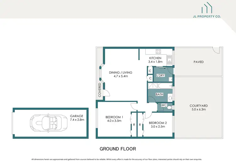 Floorplan of Homely villa listing, 13/2-4 Dunmore Street, Blackwall NSW 2256