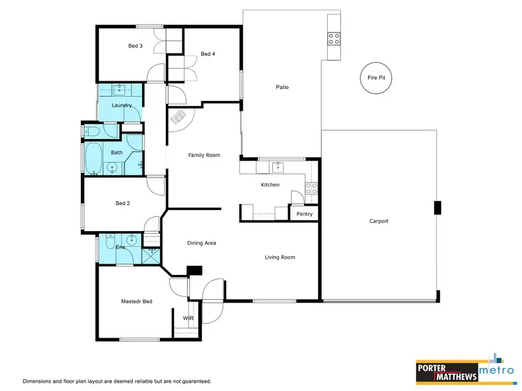 Floorplan of Homely house listing, 4 Landers Road, Lesmurdie WA 6076