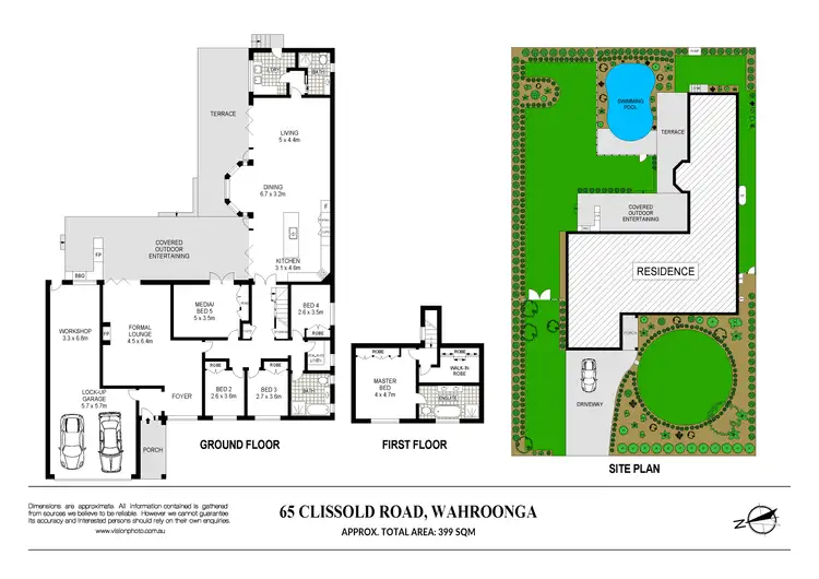 Floorplan of Homely house listing, 65 Clissold Road, Wahroonga NSW 2076