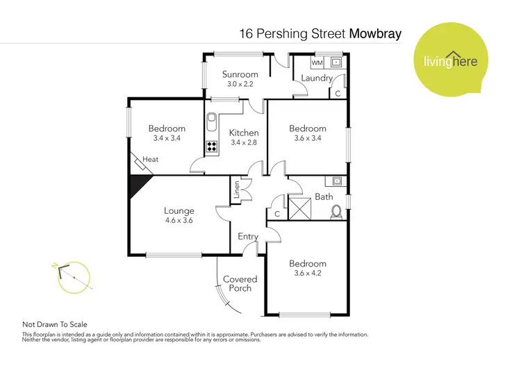 Floorplan of Homely house listing, 16 Pershing Street, Mowbray TAS 7248