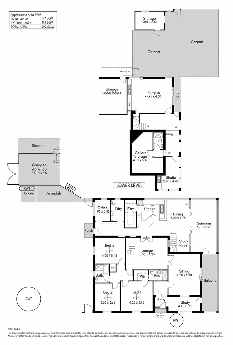 Floorplan of Homely house listing, 5 Keith Road, Blackwood SA 5051