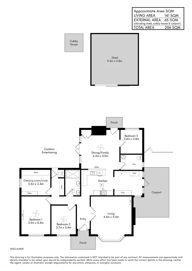 Floorplan of Homely house listing, 19 Gannet Avenue, Glenalta SA 5052