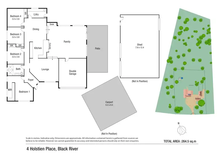 Floorplan of Homely house listing, 4 Holstein Place, Black River QLD 4818