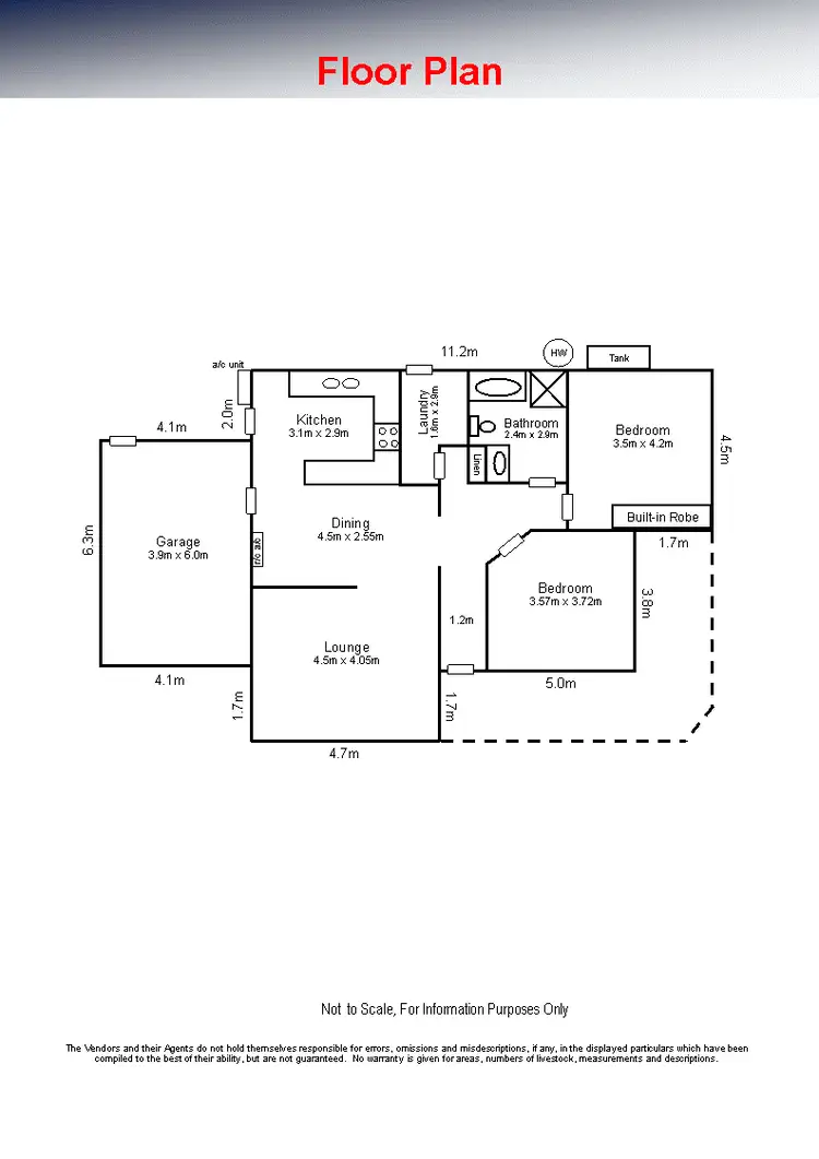 Floorplan of Homely house listing, 72 Park Terrace, Naracoorte SA 5271