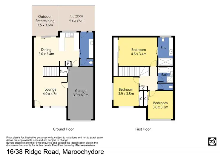 Floorplan of Homely house listing, 16/38 Ridge Road, Maroochydore QLD 4558