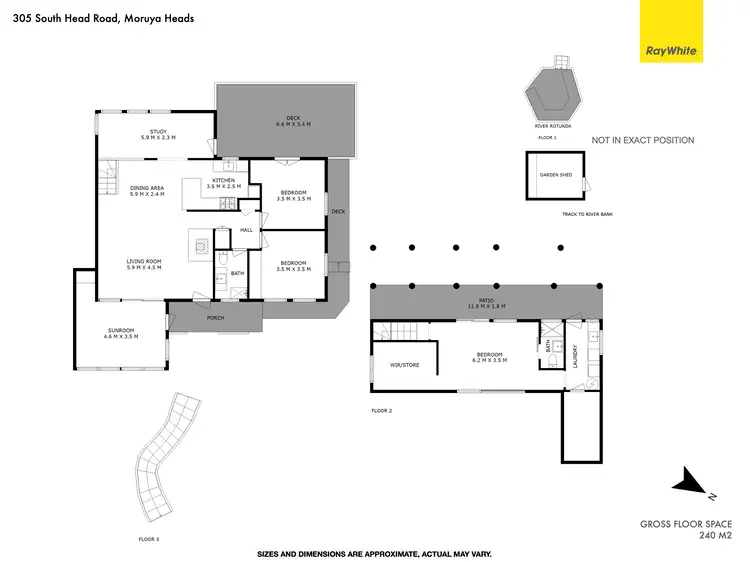 Floorplan of Homely house listing, 305 South Head Road, Moruya Heads NSW 2537