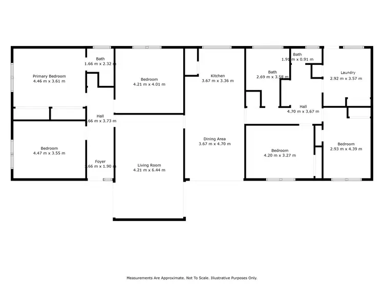Floorplan of Homely house listing, 4 Schwarz Avenue, Horsham VIC 3400