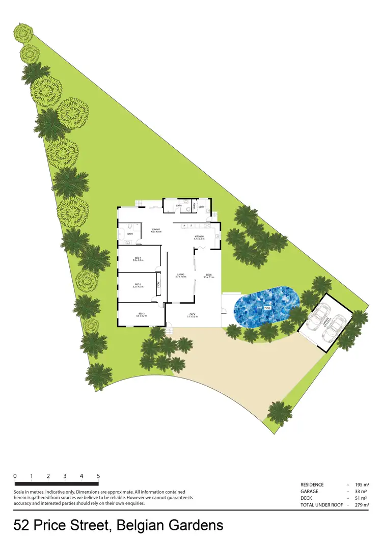 Floorplan of Homely house listing, 52 Price Street, Belgian Gardens QLD 4810