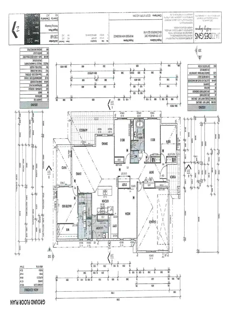 Floorplan of Homely house listing, 34 Hermosa Circuit, Beaconsfield QLD 4740
