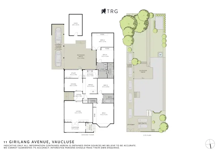 Floorplan of Homely house listing, 11 Girilang Avenue, Vaucluse NSW 2030