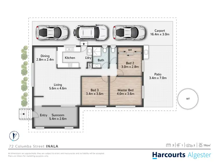 Floorplan of Homely house listing, 72 Columba Street, Inala QLD 4077