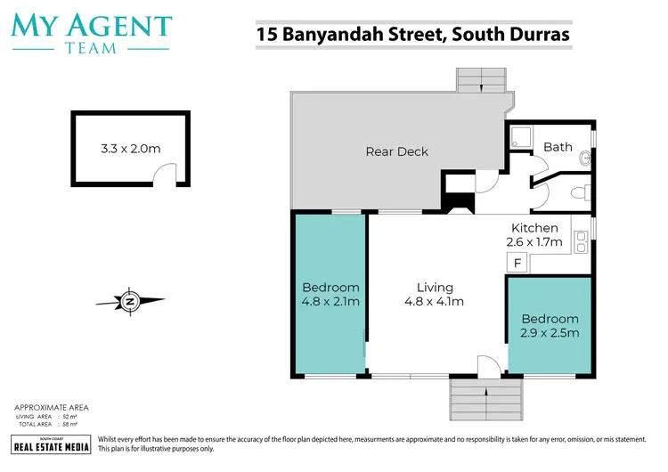 Floorplan of Homely house listing, 15 Banyandah Street, South Durras NSW 2536