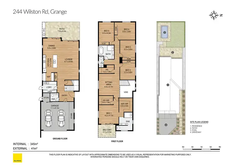 Floorplan of Homely house listing, 244 Wilston Road, Grange QLD 4051