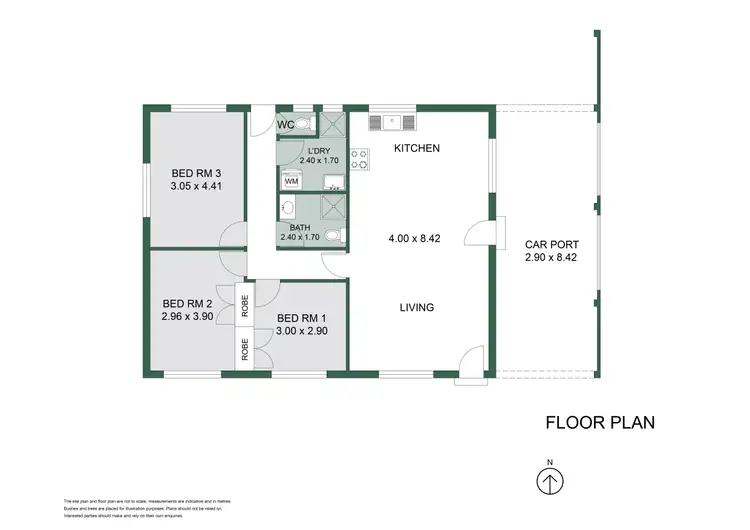 Floorplan of Homely house listing, 62 Oceanic Drive, Dawesville WA 6211