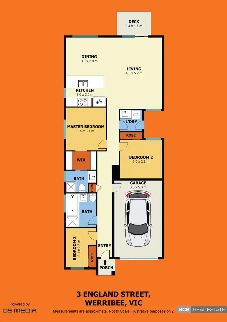 Floorplan of Homely house listing, 3 England Street, Werribee VIC 3030