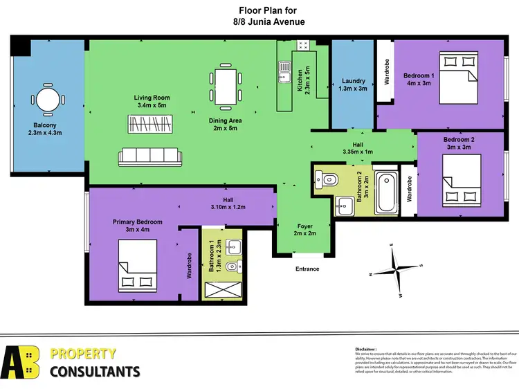 Floorplan of Homely unit listing, 8/8 Junia Avenue, Toongabbie NSW 2146