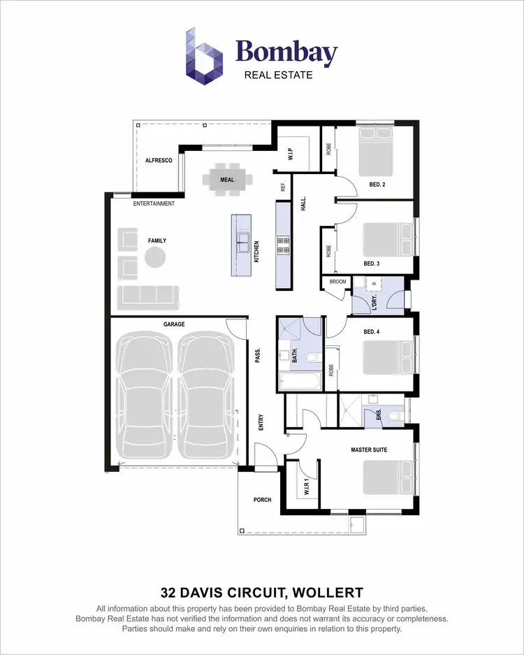 Floorplan of Homely house listing, 32 Davis Circuit, Wollert VIC 3750