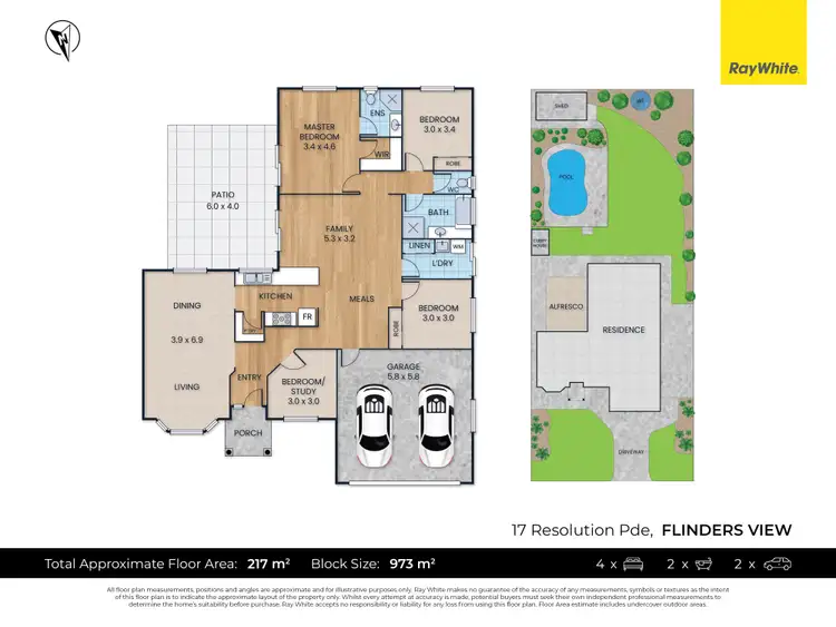 Floorplan of Homely house listing, 17 Resolution Parade, Flinders View QLD 4305