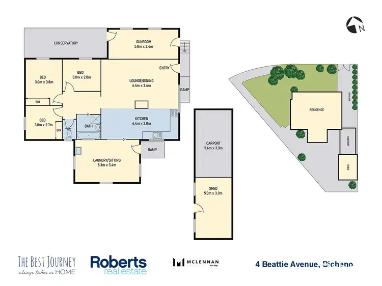 Floorplan of Homely house listing, 4 Beattie Avenue, Bicheno TAS 7215