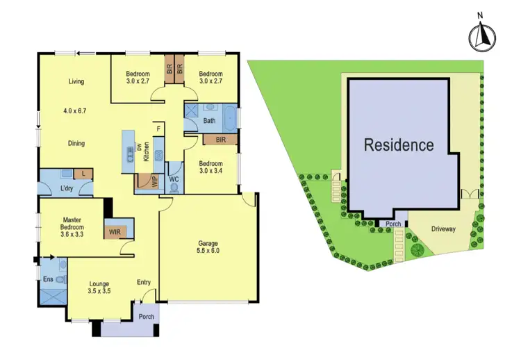 Floorplan of Homely house listing, 13 Metropolis Way, Donnybrook VIC 3064