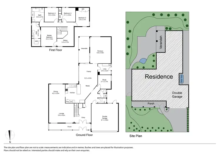 Floorplan of Homely house listing, 6 Eastleigh Drive, Glen Waverley VIC 3150
