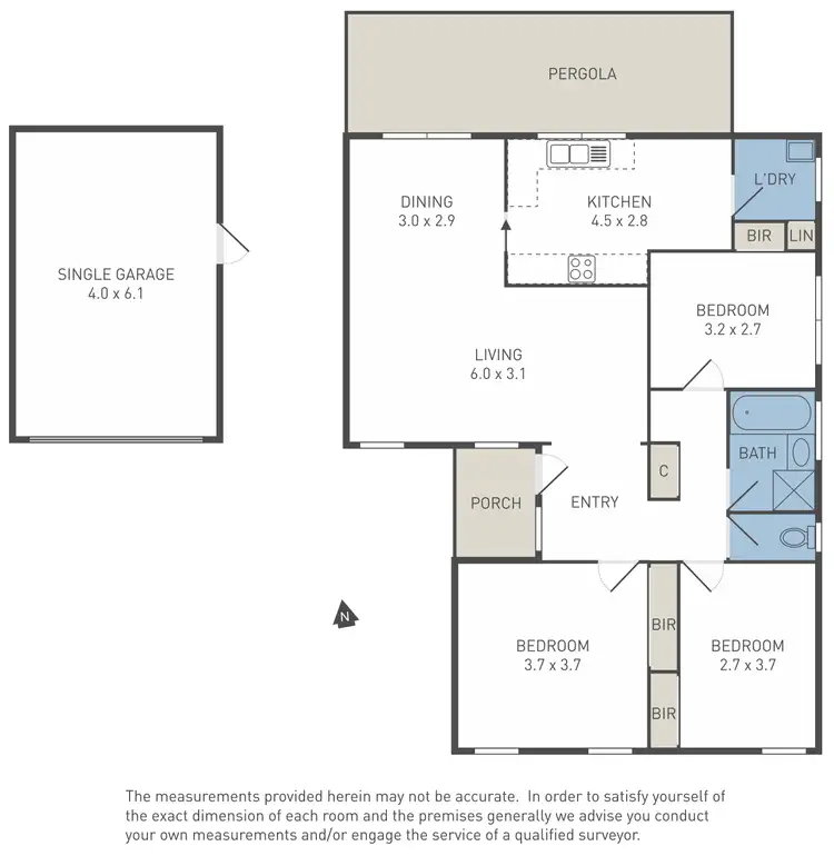 Floorplan of Homely house listing, 16 Barries Road, Melton VIC 3337