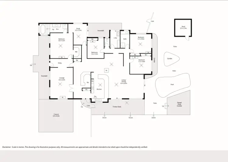 Floorplan of Homely house listing, 9 Gibson Retreat, Cable Beach WA 6726