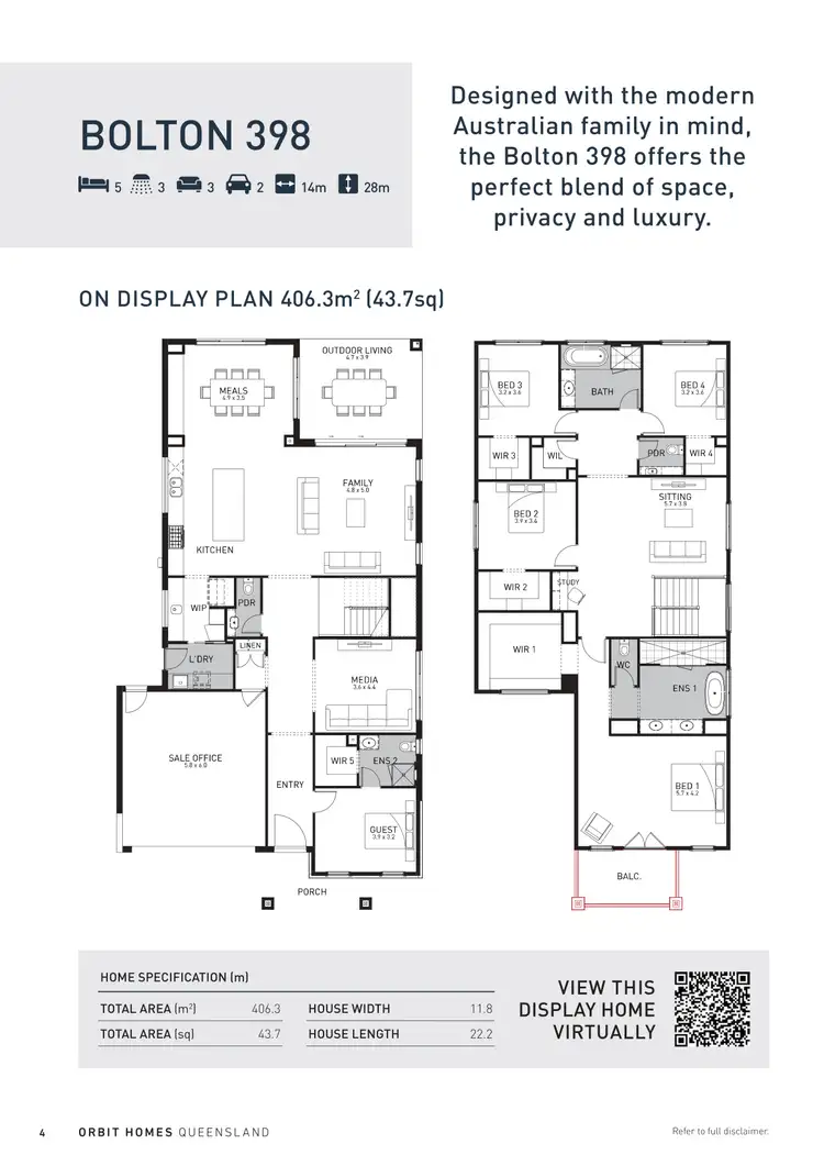 Floorplan of Homely house listing, 12 Clerke Street, Burpengary East QLD 4505