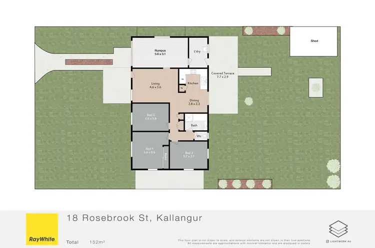 Floorplan of Homely house listing, 18 Rosebrook Street, Kallangur QLD 4503