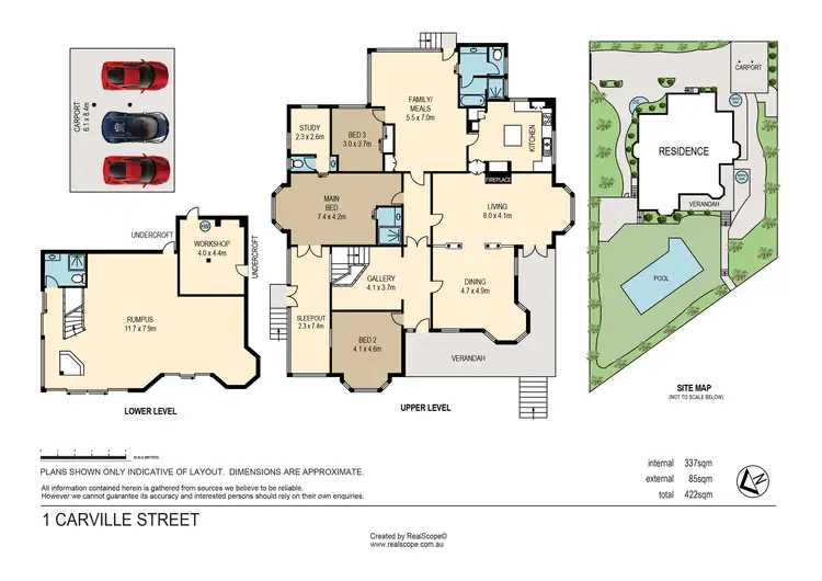 Floorplan of Homely house listing, 1 Carville Street, Annerley QLD 4103