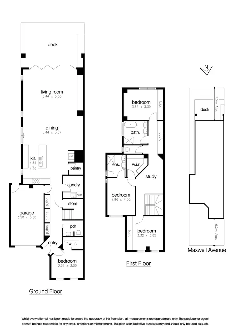 Floorplan of Homely townhouse listing, 13 Maxwell Avenue, Altona North VIC 3025