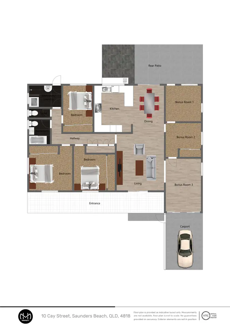Floorplan of Homely house listing, 10 Cay Street, Saunders Beach QLD 4818