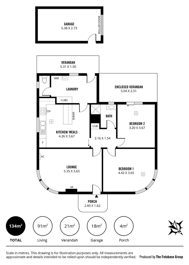Floorplan of Homely house listing, 1/7 Alice Street, Findon SA 5023